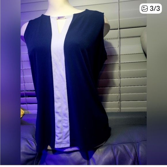 Jones New York Sleeveless Summer Top - Picture 3 of 4